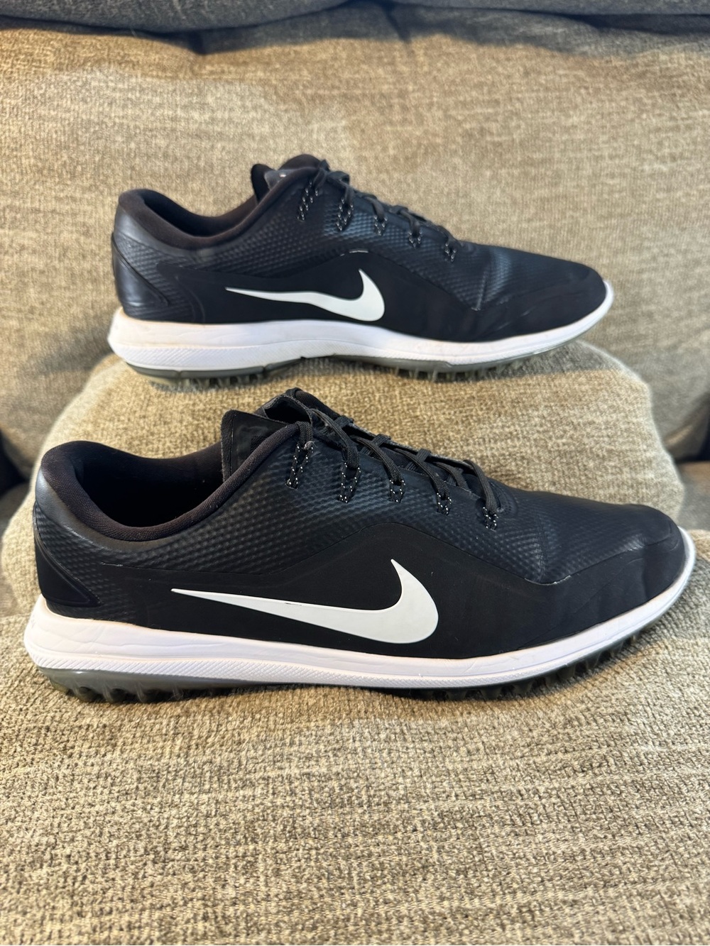 Nike Lunar Control Vapor 2 Men’s Black/White golf shoes #909037-002 Size 13W